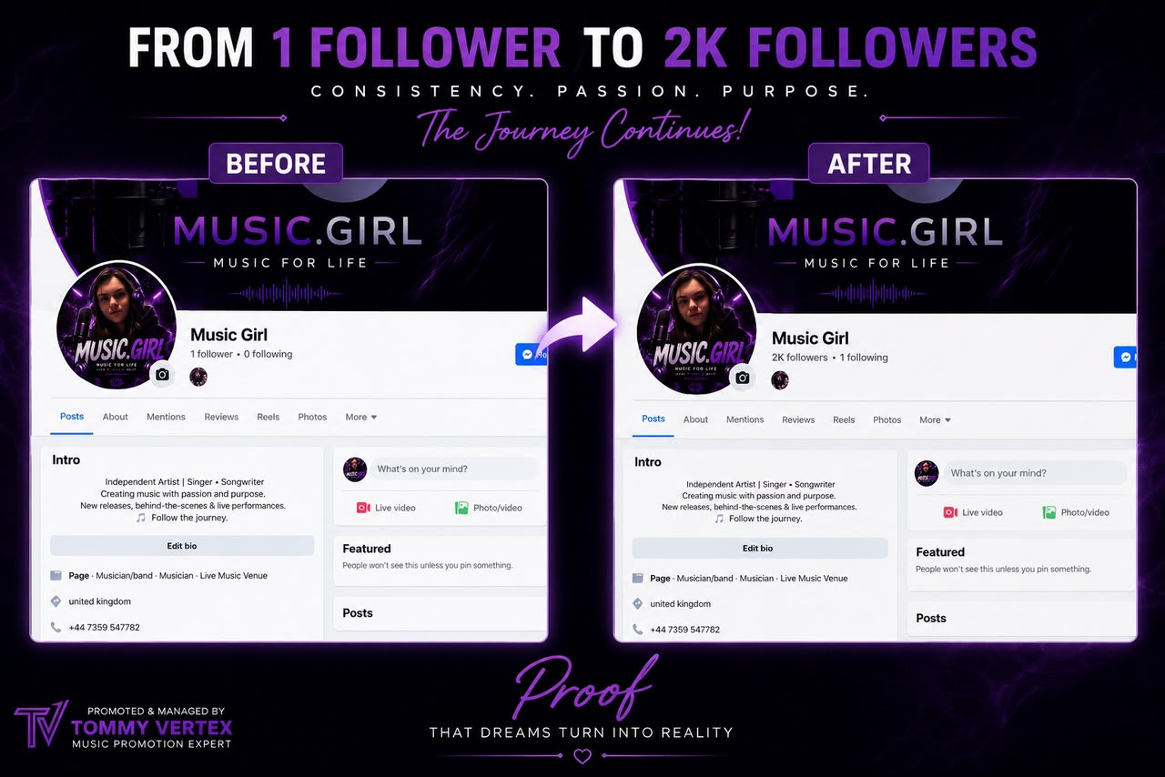 Music Girl — supplied audience promotion image.